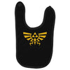 zelda hyrule royal crest tee triforce t game Baby Bibs