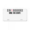 breast cancer survivor ribbon License Plate