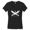 destiny hunter blade dancer   game fan Women's V-Neck T-Shirt