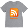rss feed me V-Neck Tee