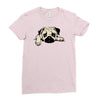 ruff patch rescue mascot Ladies Fitted T-Shirt
