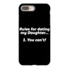 rules for dating my daughter funny iPhone 8 Plus