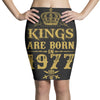 kings are born in 1977 Pencil Skirts