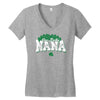 one lucky nana Women's V-Neck T-Shirt