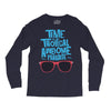 time to go tropical awesome paradise Long Sleeve Shirts