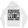 straight outta pleasant parks Zipper Hoodie