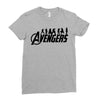 Avengers Silhouette Ladies Fitted T-Shirt