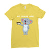 my puns are Ladies Fitted T-Shirt