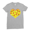pizza lover Ladies Fitted T-Shirt