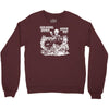 1955 old school hot rod outlaw gasser drag car blower Crewneck Sweatshirt