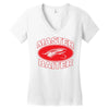 master baiter (2) Women's V-Neck T-Shirt