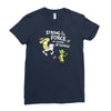 strong is the force of course Ladies Fitted T-Shirt