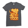 attack Ladies Fitted T-Shirt