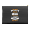 Super Cool Daddy Of A Freaking Awesome Daughter Accessory Pouches