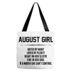 August Girl Hated By Many Tote Bags