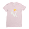 Night Think Ladies Fitted T-Shirt