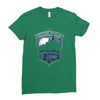 arkham asylum Ladies Fitted T-Shirt