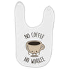 no coffee no workee Baby Bibs