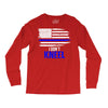i don't kneel   patriotic stand for the flag, kneel for the dead Long Sleeve Shirts