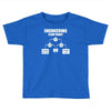 engineering flow chart Toddler T-shirt