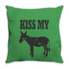 kiss my ass Throw Pillow