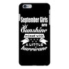 september girls are sunshine mixed with a little hurricane iPhone 6 Plus/6s Plus Case