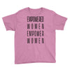 empowered women 3 Youth Tee