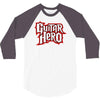 guitar hero logo 3/4 Sleeve Shirt