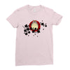 Totoro Japan Cherry Ladies Fitted T-Shirt