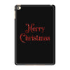merry christmas red glitter iPad Mini 4
