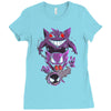 pokemon the ghost Ladies Fitted T-Shirt