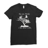 i can drive a stick Ladies Fitted T-Shirt