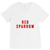Red Sparrow V-Neck Tee