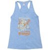 scary krampus Racerback Tank