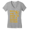 MAY THE ODDS BE EVER IN YOUR FAVOUR Women's V-Neck T-Shirt