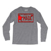 texas made lone star license plate Long Sleeve Shirts