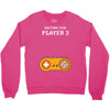 Waiting for Player 3 Gamer Crewneck Sweatshirt