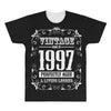 vintage made in 1997 perfectly aged a living legend All Over Men's T-shirt