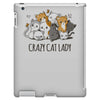 crazy cat lady iPad 3 and 4 Case
