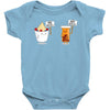 my gut my choice Baby Onesie