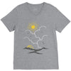 on the top (mountain) V-Neck Tee