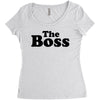 The Boss Women's Triblend Scoop T-shirt