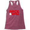 rock n roll Racerback Tank