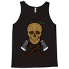 skull wood Tank Top