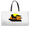 Mufasa and Simba Lion King Weekender Totes