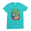 cthulhu Ladies Fitted T-Shirt