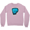 pewdiepie the blue brofist Crewneck Sweatshirt
