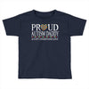 proud autism daddy Toddler T-shirt