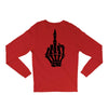 Flipping Someone Off Long Sleeve Shirts