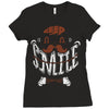 keep smile everyday Ladies Fitted T-Shirt